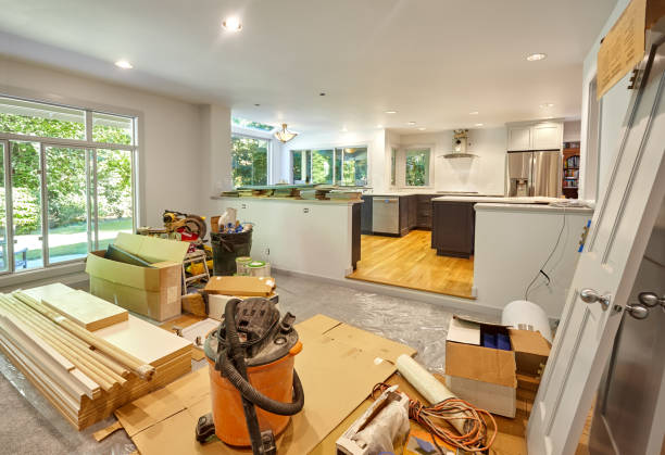 Professional Kitchen Island Installation technician working in Dennison, OH